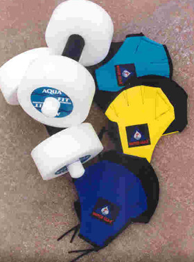 buoys, gloves